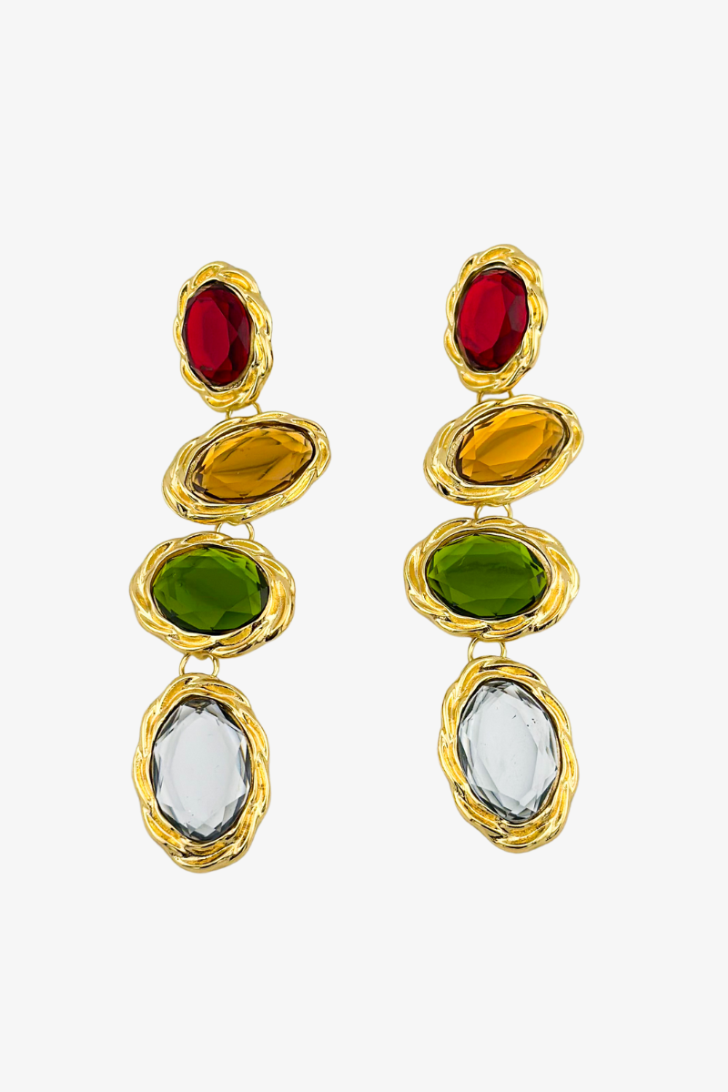 Kolczyki Big Crystals