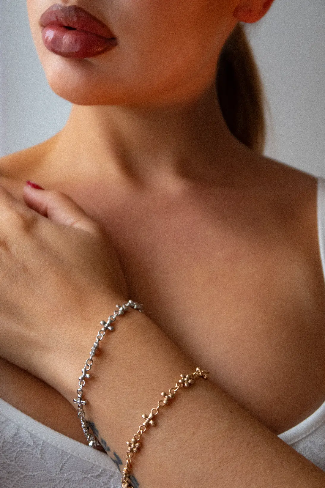 Bransoletka Daisy Silver