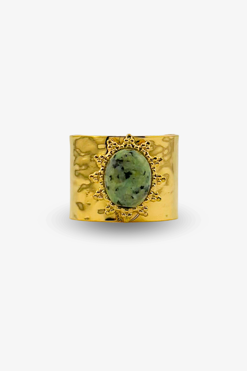 Pierścionek Massive Helios Natural Stone