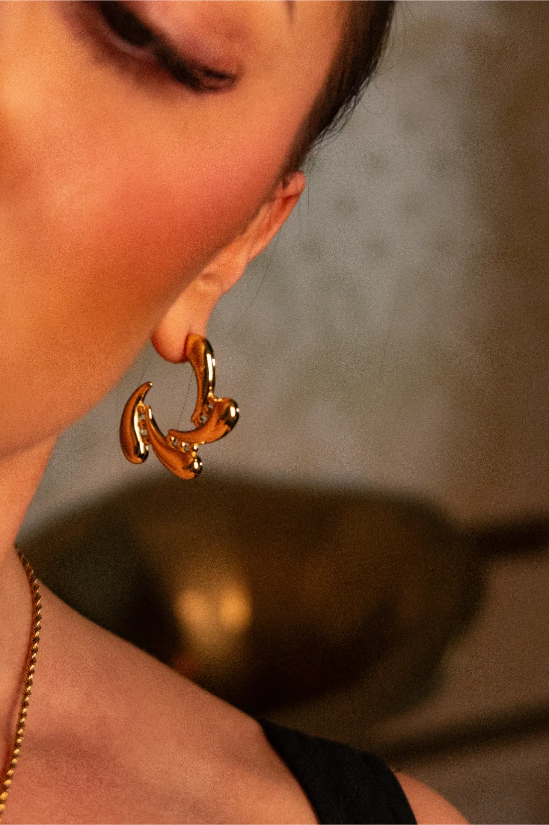 Kolczyki Multi Tear Drop