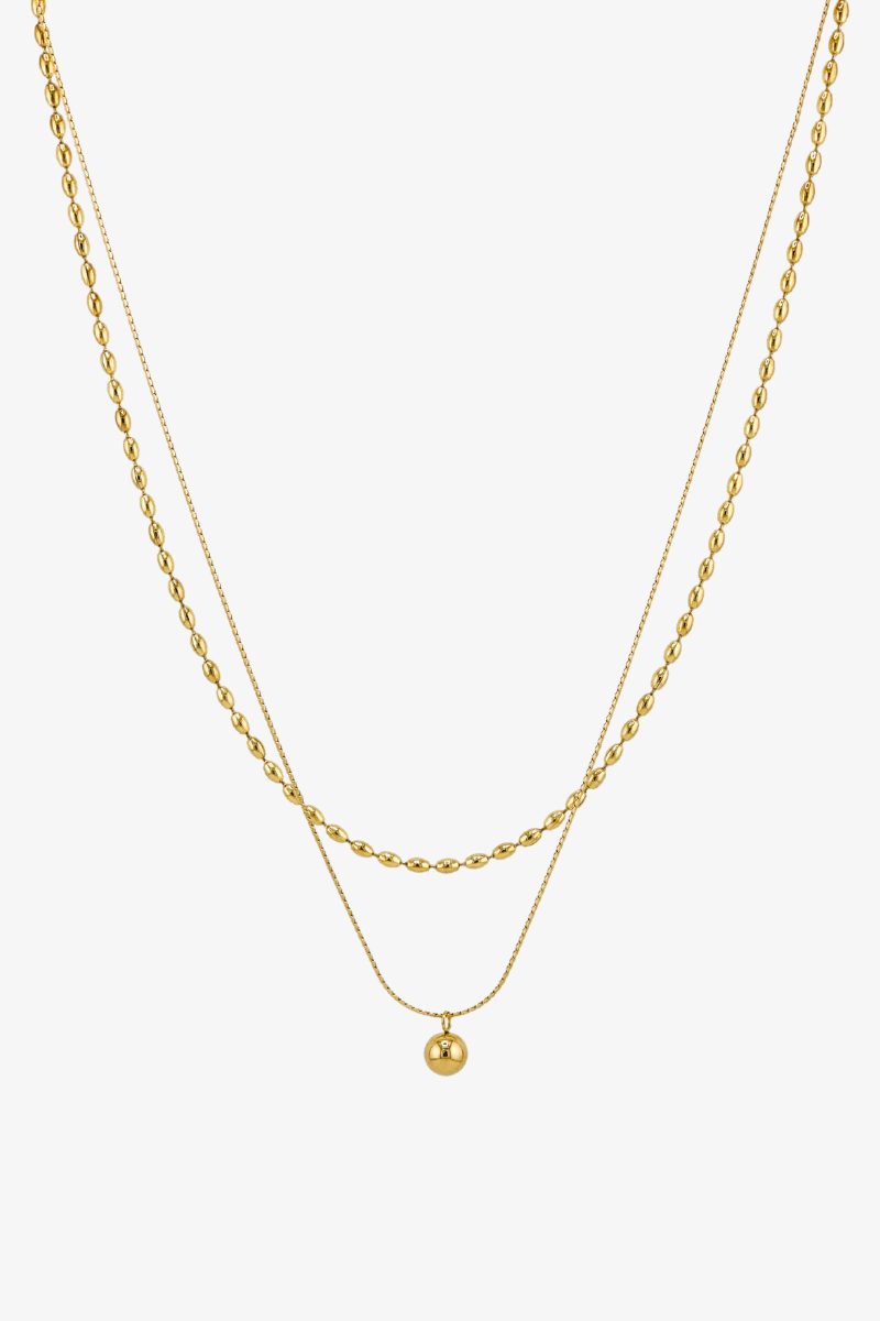 Naszyjnik Double Bead Chain
